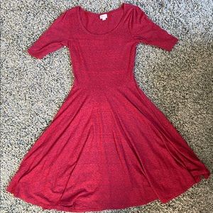 Lula roe small midi dress
